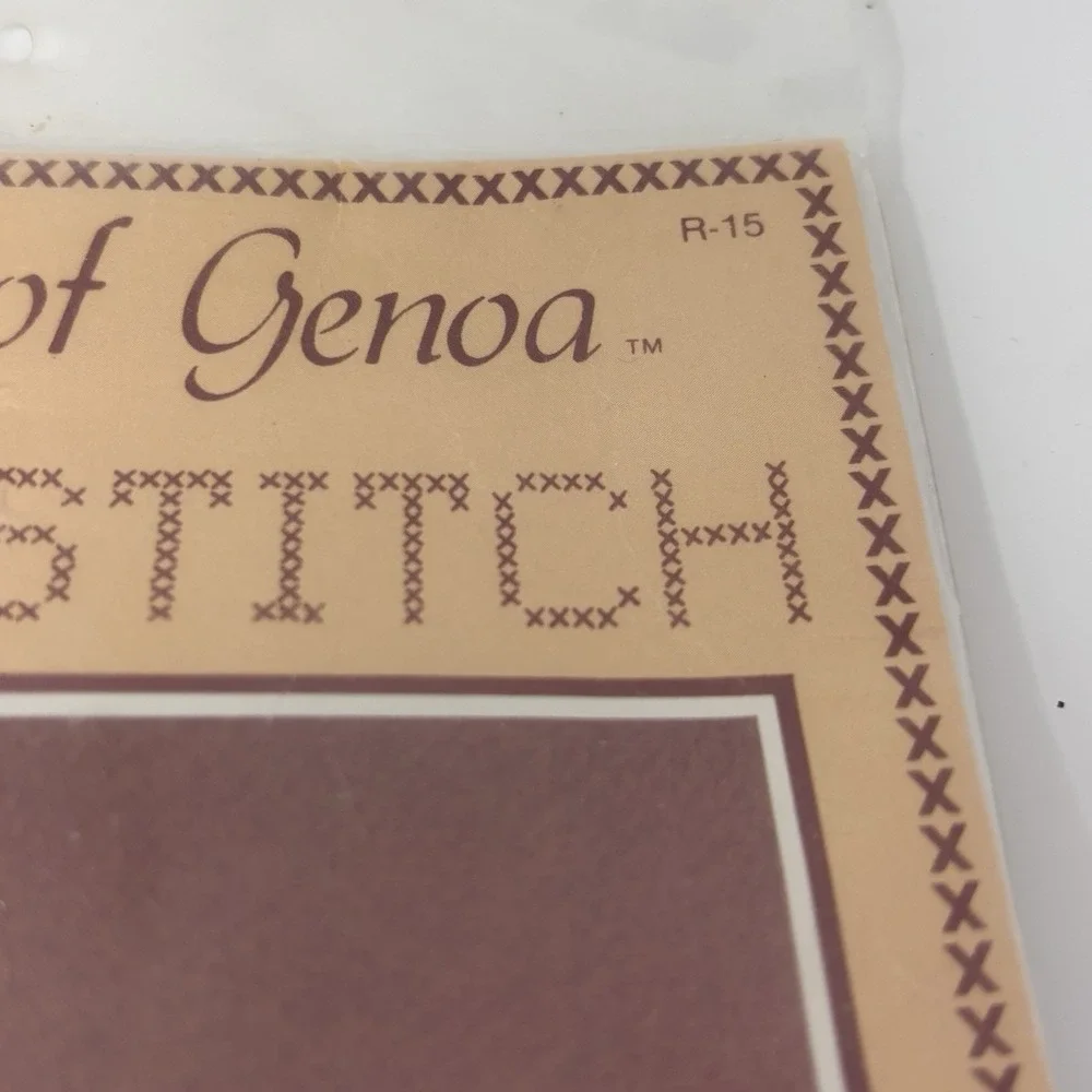 House Of Genoa Counted Cross Stitch Mushrooms & Mailboxes 3